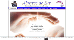 Desktop Screenshot of abrazosdeluz.com